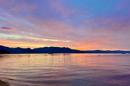 Beach Yoga Lake Tahoe