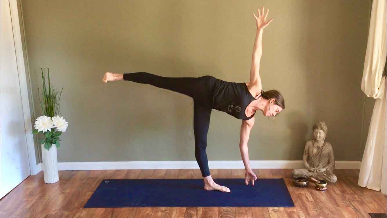 5 yoga poses for strength that stretch your whole body, too | Well+Good