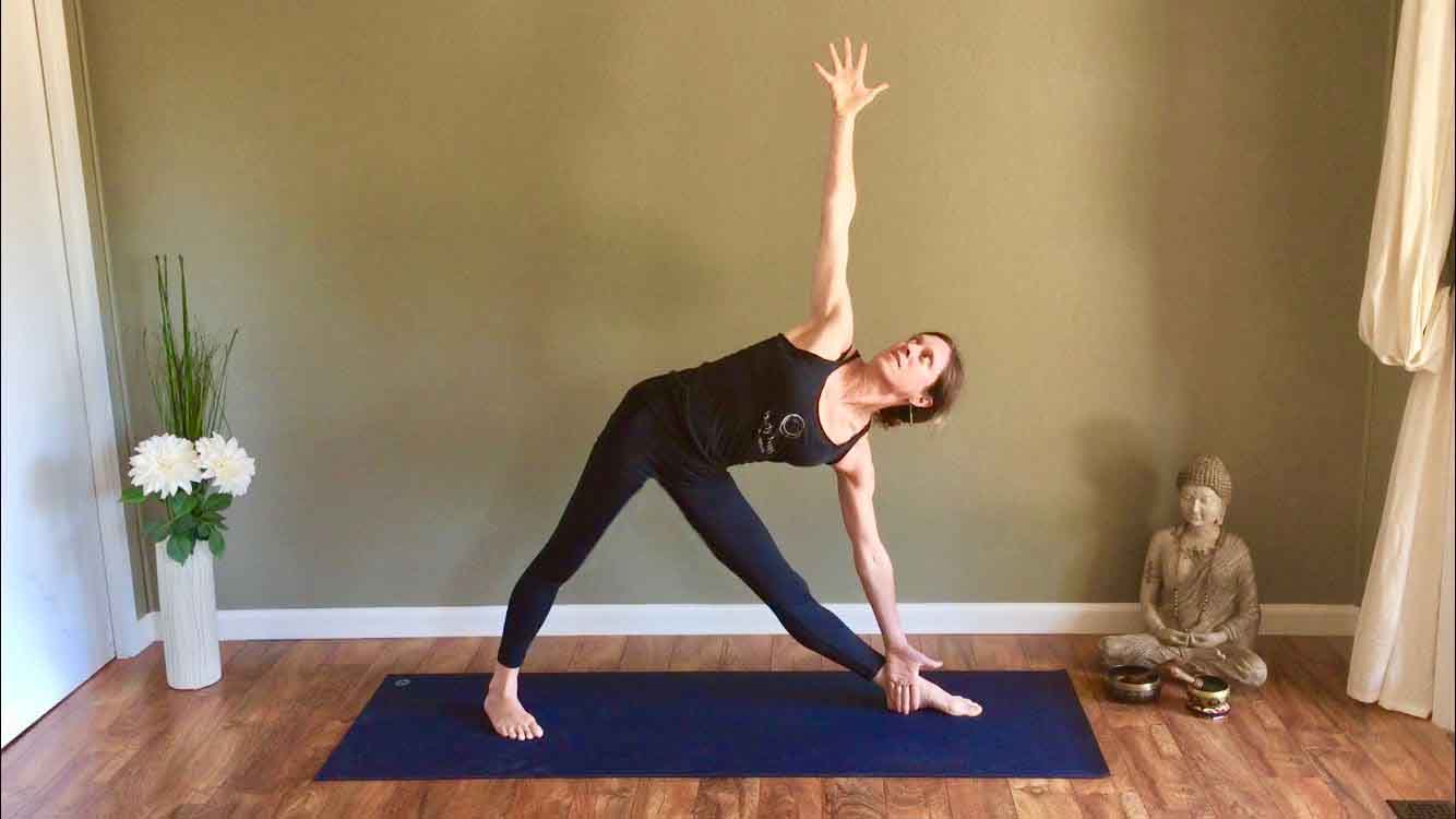 Yoga for Hamstring Flexibility & Strength | 1hr Intermediate Vinyasa Flow  to Unlock the Hamstrings - YouTube