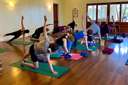 Hawaii Yoga Class